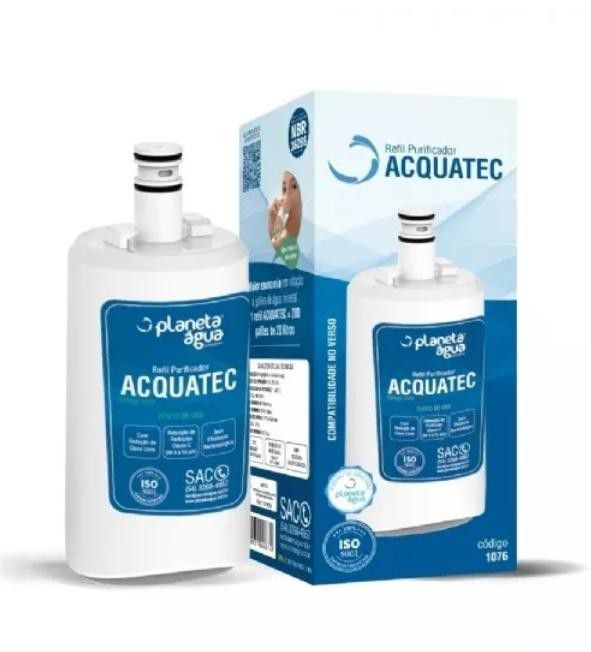 Refil Acquatec Compativel C/ Purificadores Esmaltec Puraagua Acqua 7